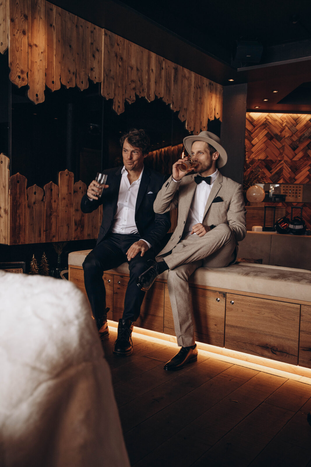 Winterhochzeit im Schnee