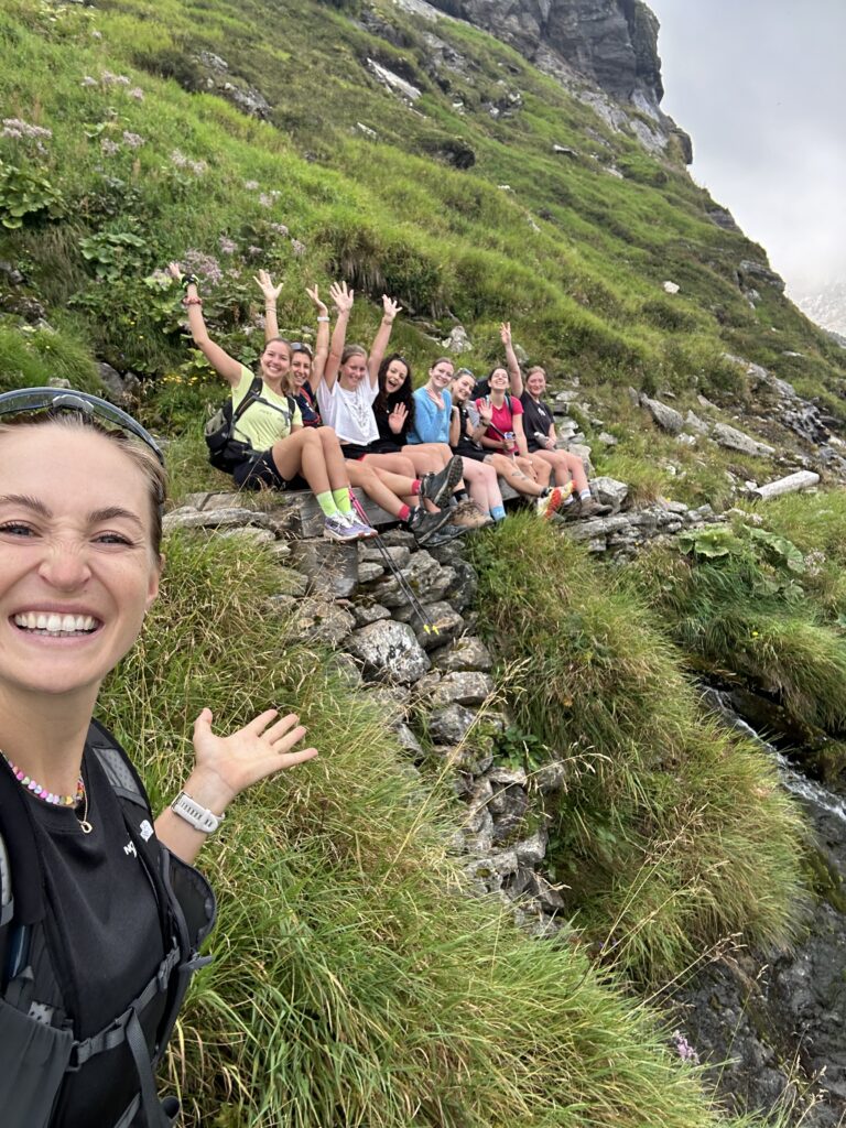 Girls Camp Wanderung