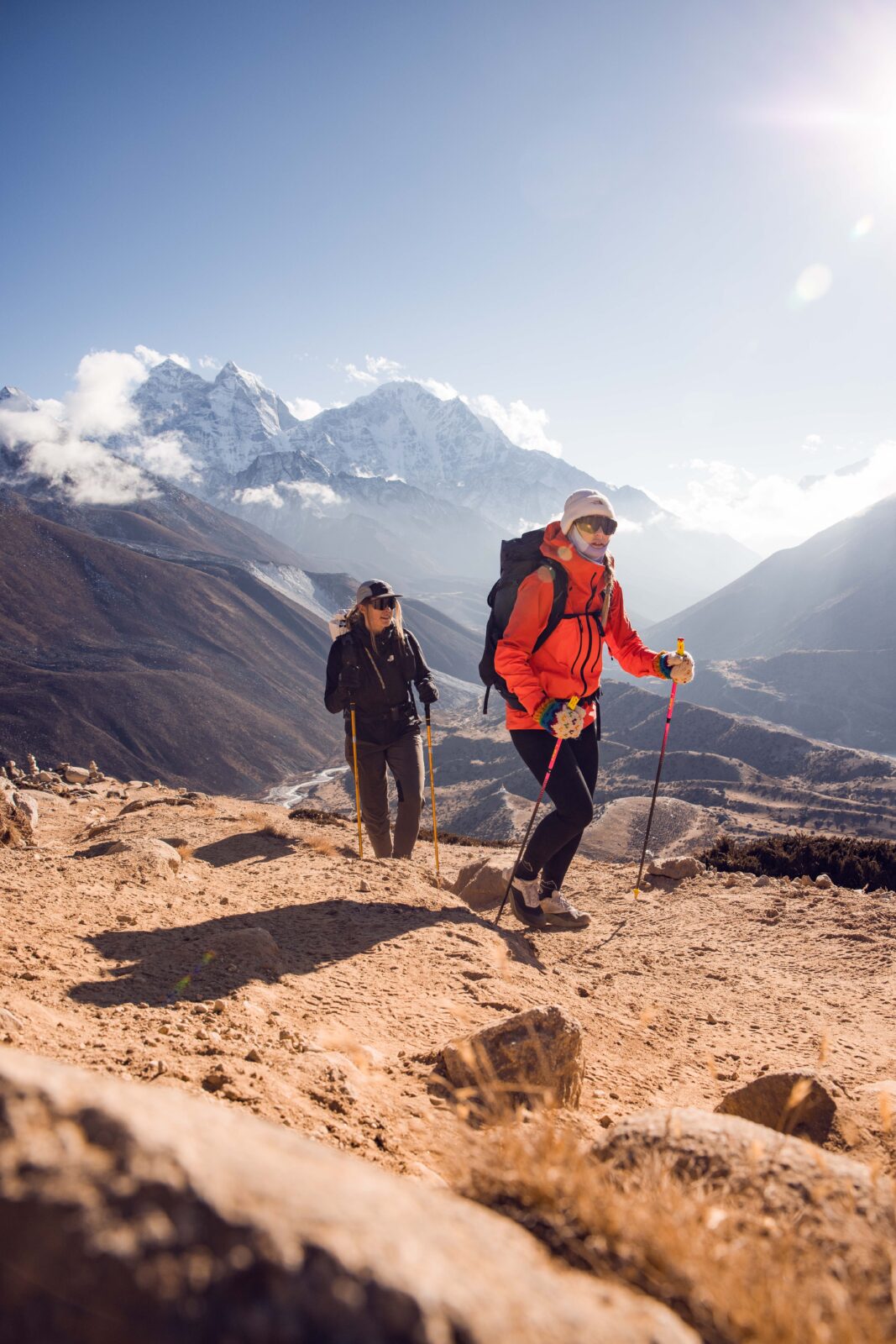 Dingboche und Ama Dablam über dem Nebelmeer